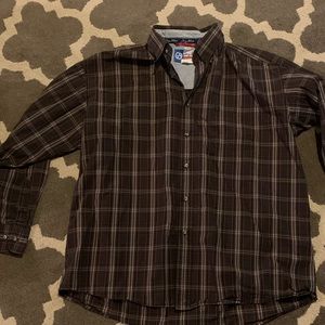 Wrangler button down shirt